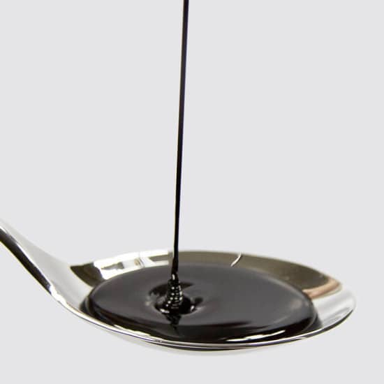 RSO cannabis oil dripping onto spoon